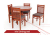 IRIS DINING TABLE WITH CHAIRS